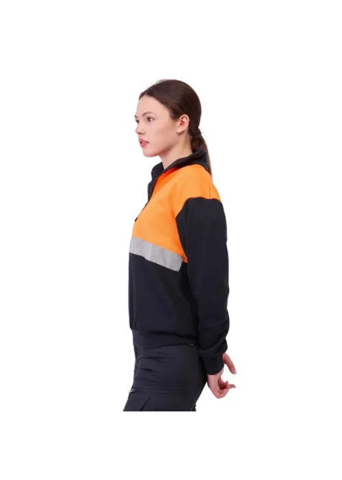 Sudadera combinada con A.V