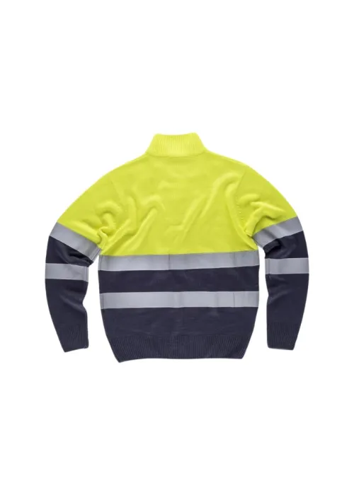Jersey AV con Media Cremallera y Reflectantes