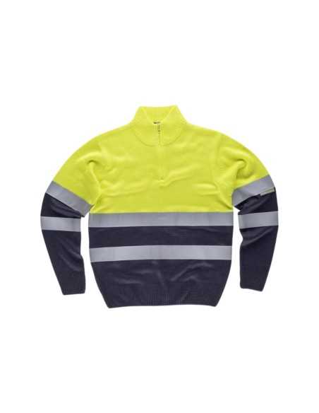 Jersey AV con Media Cremallera y Reflectantes