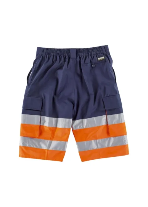 Bermuda combinada, con dos cintas reflectantes.