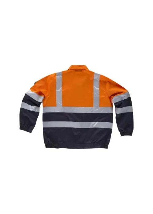 Cazadora de Alta Visibilidad con Cintas Reflectantes Combinadas