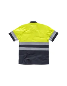 Camisa Manga Corta con Bolsos en el Pecho y Cintas Reflectantes 2