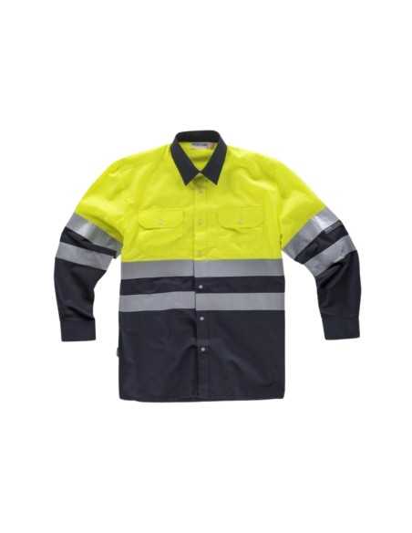 Camisa Reflectante Manga Larga con Elementos de Alta Visibilidad