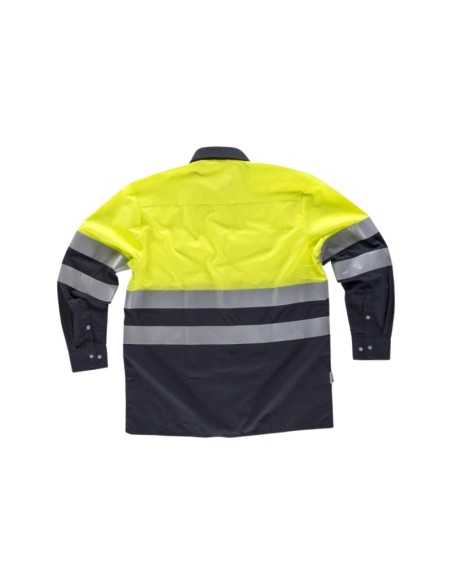 Camisa Reflectante Manga Larga con Elementos de Alta Visibilidad