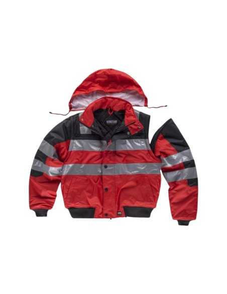 Cazadora Tipo Bomber con Mangas Desmontables