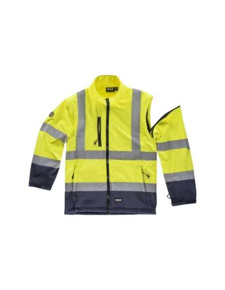 Parka Combinada Convertible de Trabajo