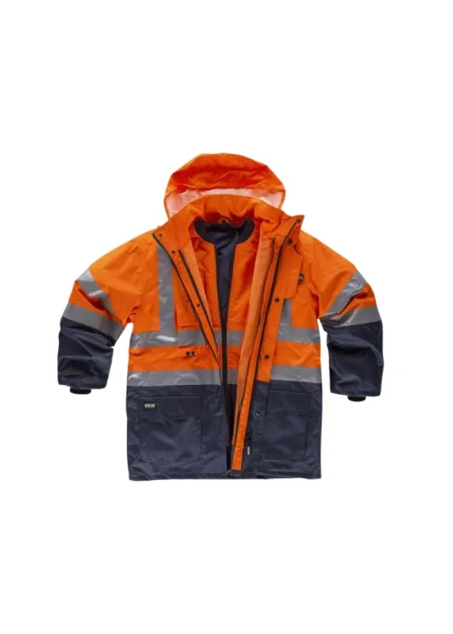Parka 5 en 1 AV: Chaleco Desmontable e Impermeable Parka 5 en 1 AV: Chaleco Desmontable e Impermeable