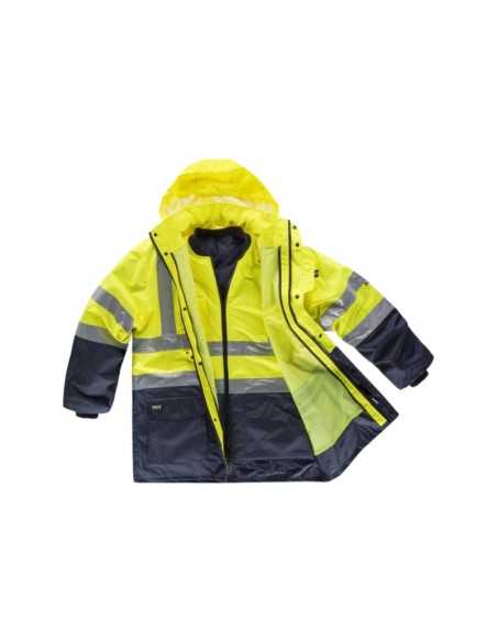 Parka 5 en 1 AV: Chaleco Desmontable e Impermeable