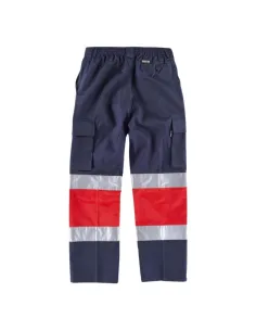 Pantalón multibolsillos con dos cintas de alta visibilidad 2