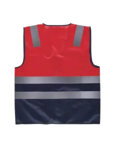 Chaleco bicolor rojo A.V. 2