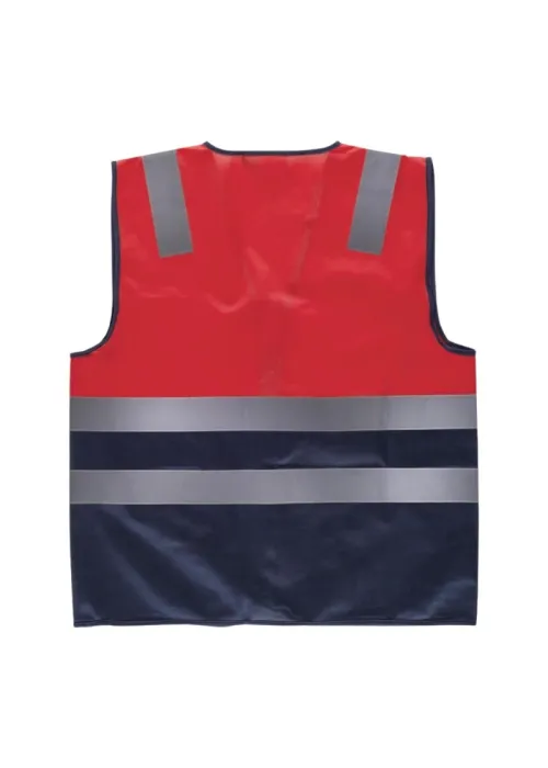 Chaleco bicolor rojo A.V. Chaleco bicolor rojo A.V.