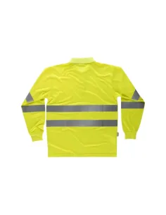 Camiseta Polo Manga Larga de Alta Visibilidad con Certificado 2