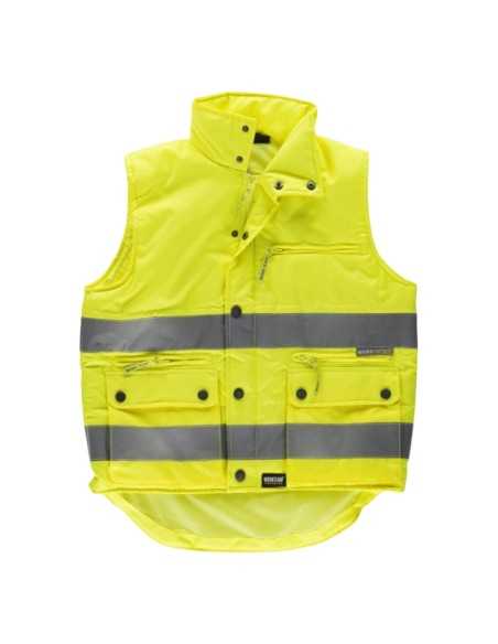 Chaleco multibolsillos de alta visibilidad