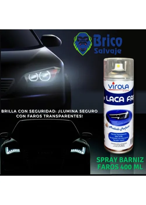 Protector Transparente para Faros en Aerosol Protector Transparente para Faros en Aerosol