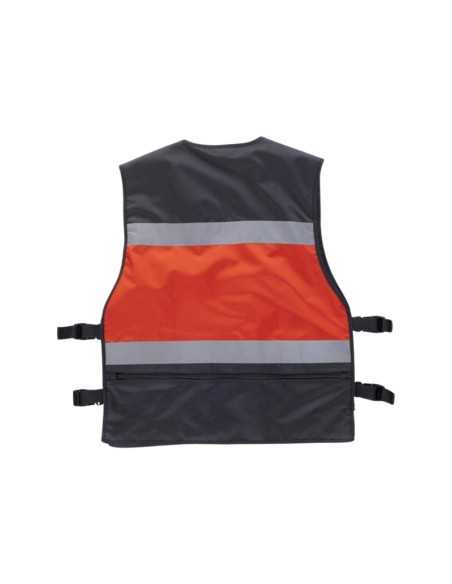 Chaleco de Seguridad de Alta Visibilidad con Ajustes Laterales y Reflectantes