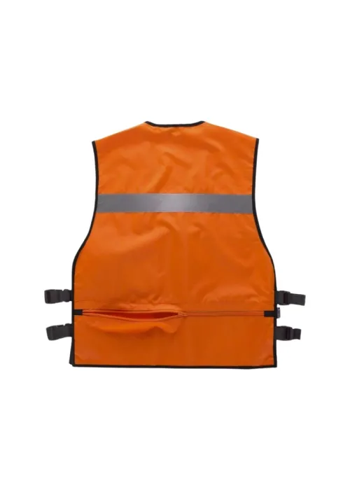 Chaleco de Seguridad de Alta Visibilidad con Ajustes Laterales y Cintas Reflectantes Chaleco de Seguridad de Alta Visibilidad con Ajustes Laterales y Cintas Reflectantes