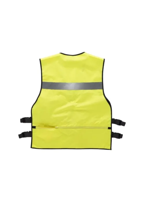 Chaleco de Seguridad de Alta Visibilidad con Ajustes Laterales y Cintas Reflectantes Chaleco de Seguridad de Alta Visibilidad con Ajustes Laterales y Cintas Reflectantes