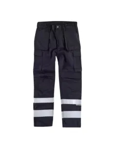 Pantalón Reflectante con Bolsillos Múltiples y Cintas de... 2