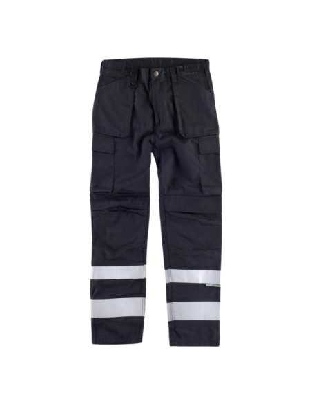 Pantalón Reflectante con Bolsillos Múltiples y Cintas de Distintos Tamaños