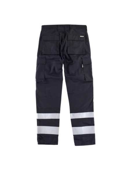 Pantalón Reflectante con Bolsillos Múltiples y Cintas de Distintos Tamaños