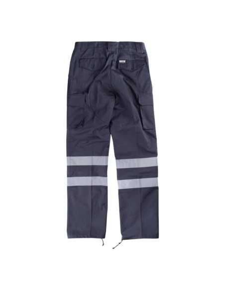 Pantalón sin elástico con refuerzos