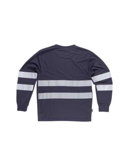 Camiseta Manga Larga con Cintas Reflectantes