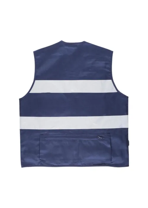 Chaleco Combinado Multibolsillos con Bandas Reflectantes Chaleco Combinado Multibolsillos con Bandas Reflectantes