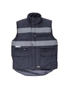 Chaleco Multibolsillos Acolchado con Bandas Reflectantes 2