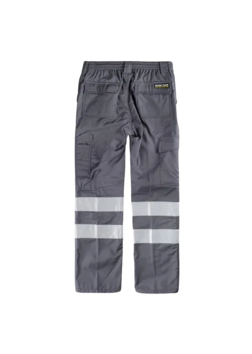 Pantalón multibolsos con tejido polar en interior, 2 cintas reflectantes Pantalón multibolsos con tejido polar en interior, 2 cintas reflectantes
