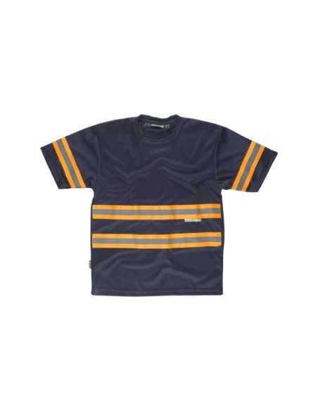Camiseta con Cintas Reflectantes
