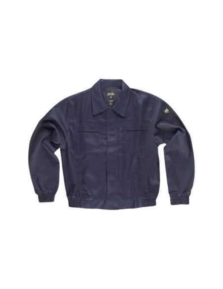 Cazadora ignífuga, cremallera oculta