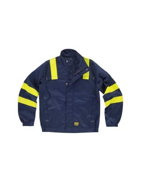 Cazadora ignífuga y antiestática