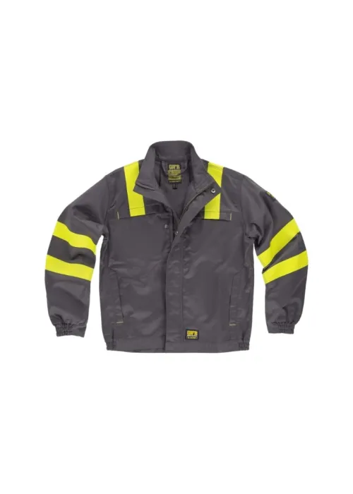 Cazadora ignífuga y antiestática