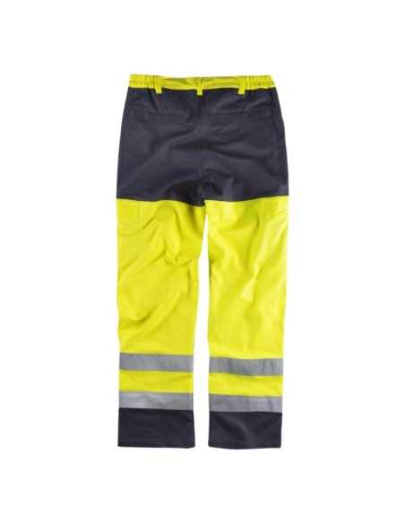 Pantalón Ignífugo con Refuerzos Alta Visibilidad Reflectante