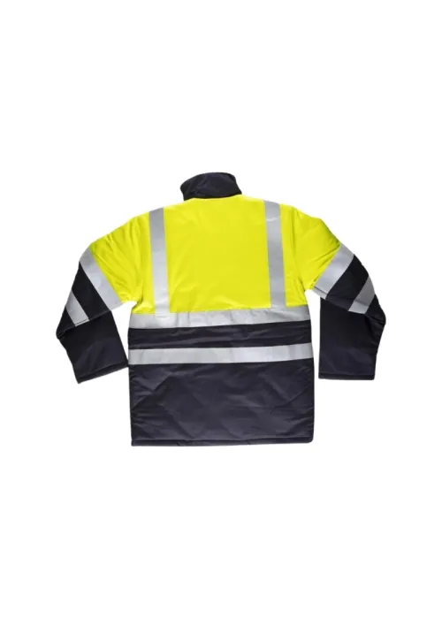Parka Ignífuga de Alta Visibilidad Reflectante