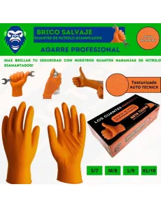 Guantes de Nitrilo Diamntados 2