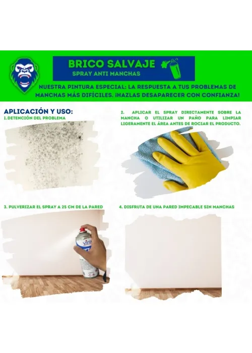 Spray Rápido Antimanchas de Secado Veloz