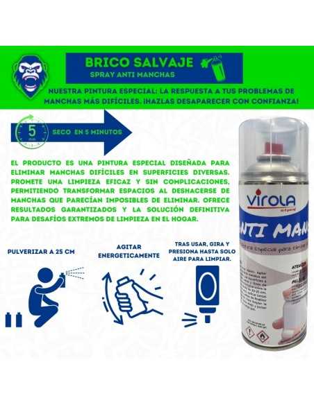 "Spray de Secado Rápido para Manchas