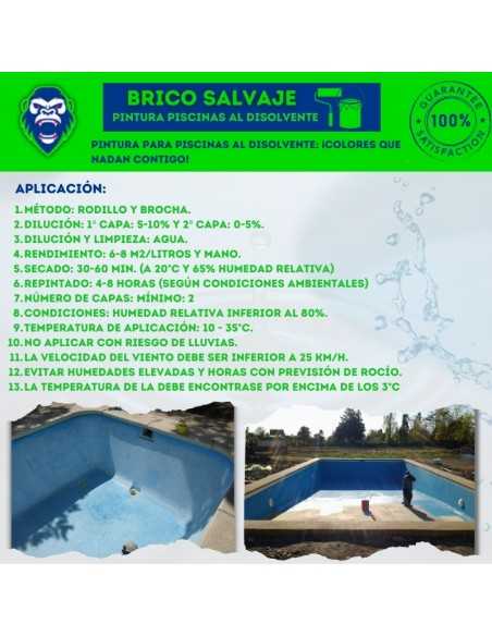 Pintura Piscinas al Disolvente Macy