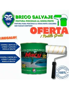 Pintura Piscinas al Disolvente Macy 2