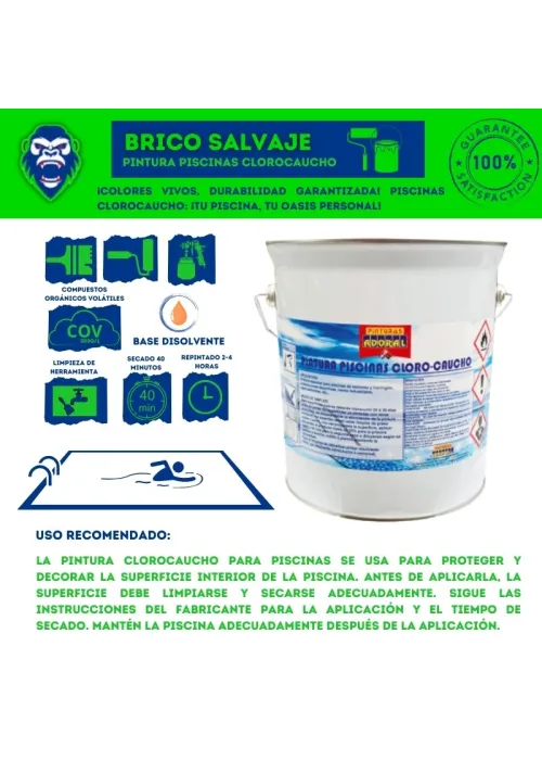 Pintura Piscina Clorocaucho Pintura Piscina Clorocaucho