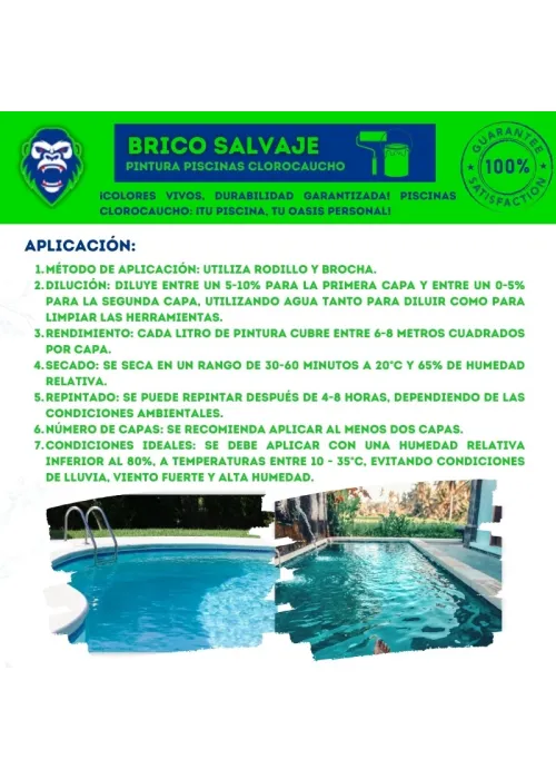Pintura Clorocaucho Piscina Pintura Clorocaucho Piscina
