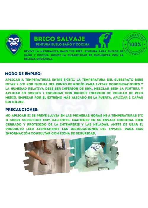 Pintura Suelo Baño Tollens