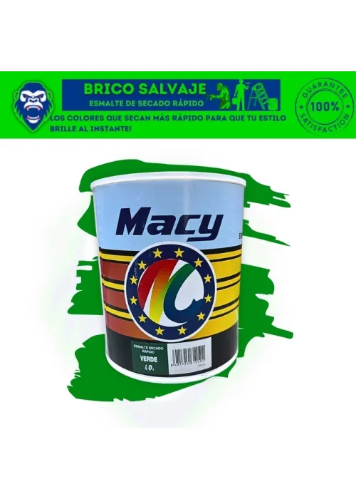 Esmalte Sintético Brillo de Secado Rápido, Verde Maquinaria Esmalte Sintético Brillo de Secado Rápido, Verde Maquinaria