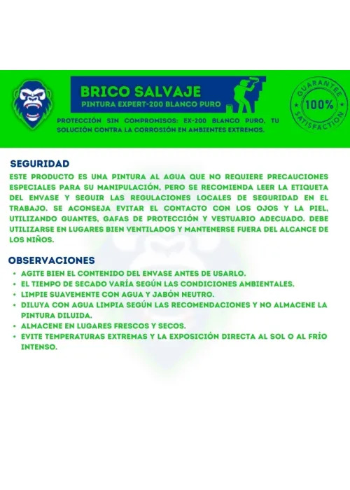 EX-200 Expert Blanco Puro: Pintura...