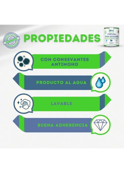 Pintura para Azulejos Brillante Bricosalvaje