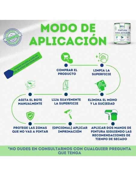 Tinta Brilhante para Azulejos Bricosalvaje