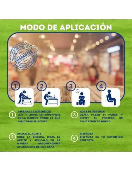 Óleo de Linhaça Cozido para Madeira Bricosalvaje