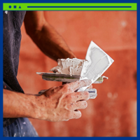 Mastic pour reboucher les fissures ou mastic de peintre