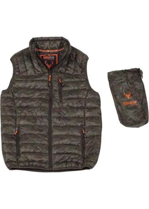 Chaleco Acolchado de Camuflaje para Caza y Pesca